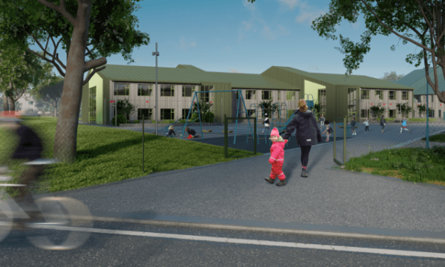 Nya Gylle grundskola i Borlänge byggs för 620 miljoner kronor