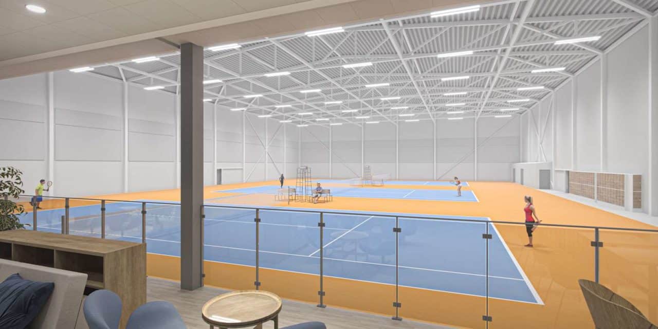 Täby satsar på tennis med ny hall i Viggbyholm