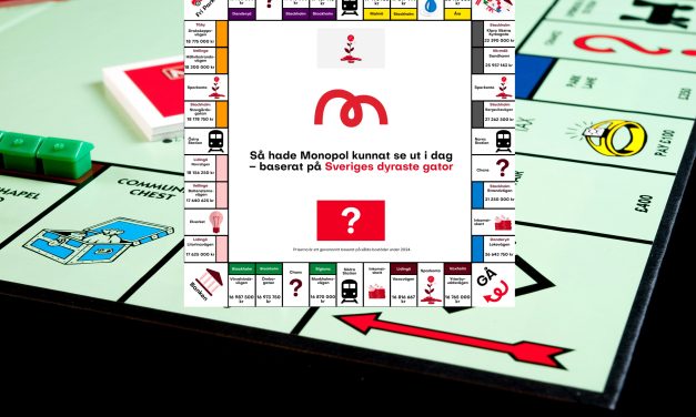 Sveriges dyraste gator – så ser Monopol ut 2025